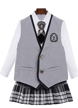 時(shí)尚小學(xué)生校服定做套裝