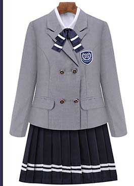 中學(xué)生校服定做款式圖