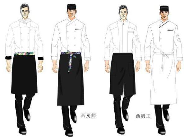 星級(jí)酒店廚師服設(shè)計(jì)圖