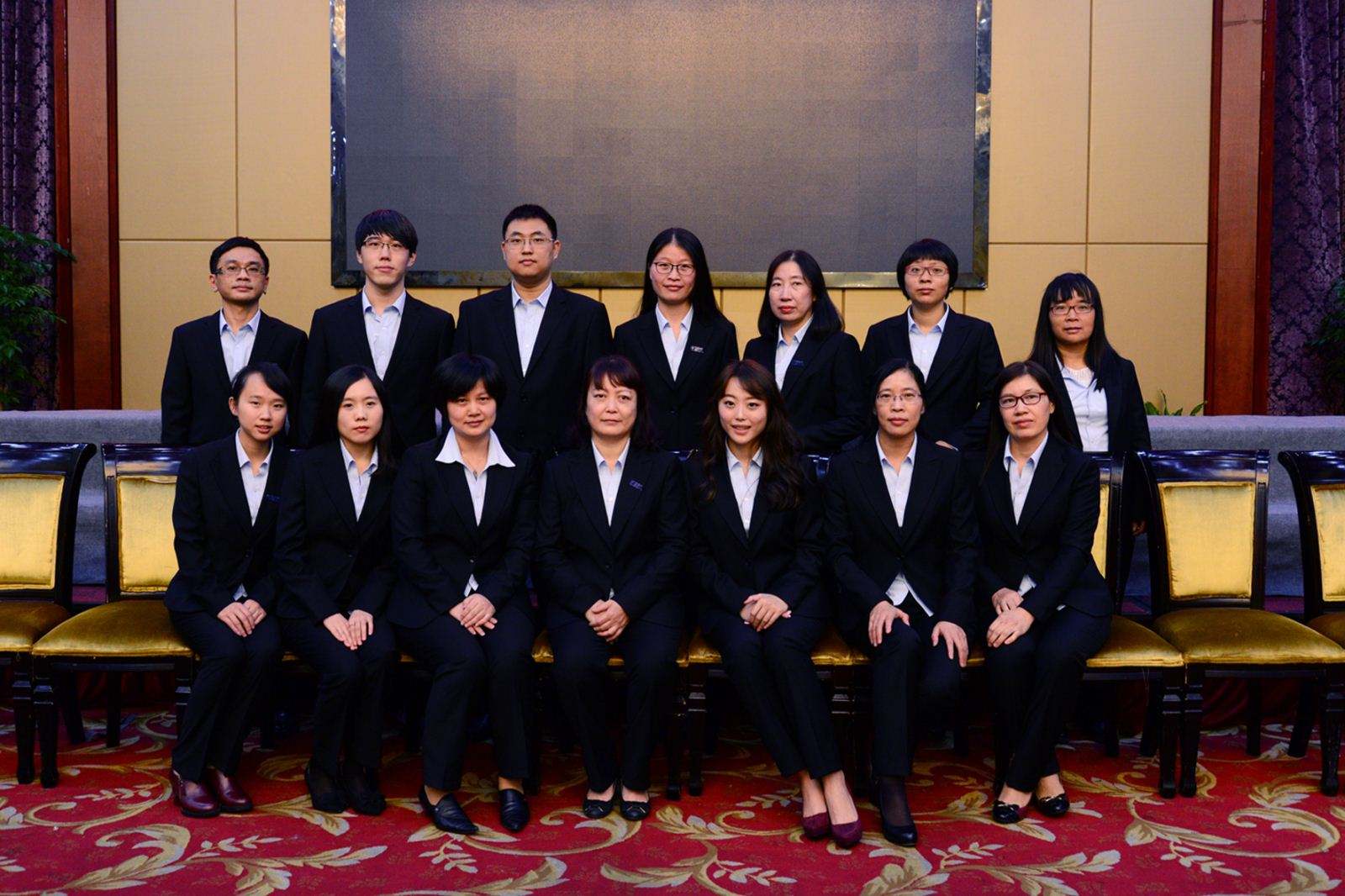 北京秋季長袖物業(yè)工服公司合照